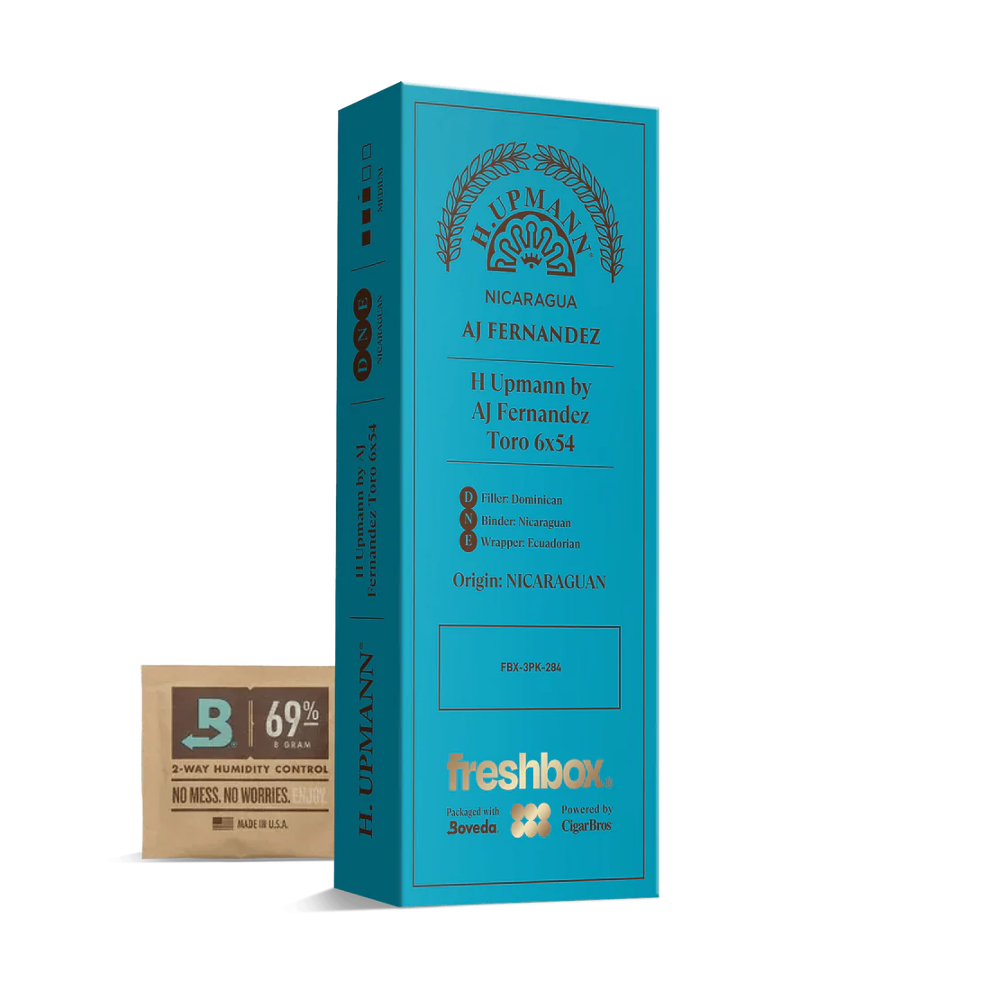 H Upmann by AJ Fernandez Toro 6x54 FreshBox Cigars - 3pk - 6ct