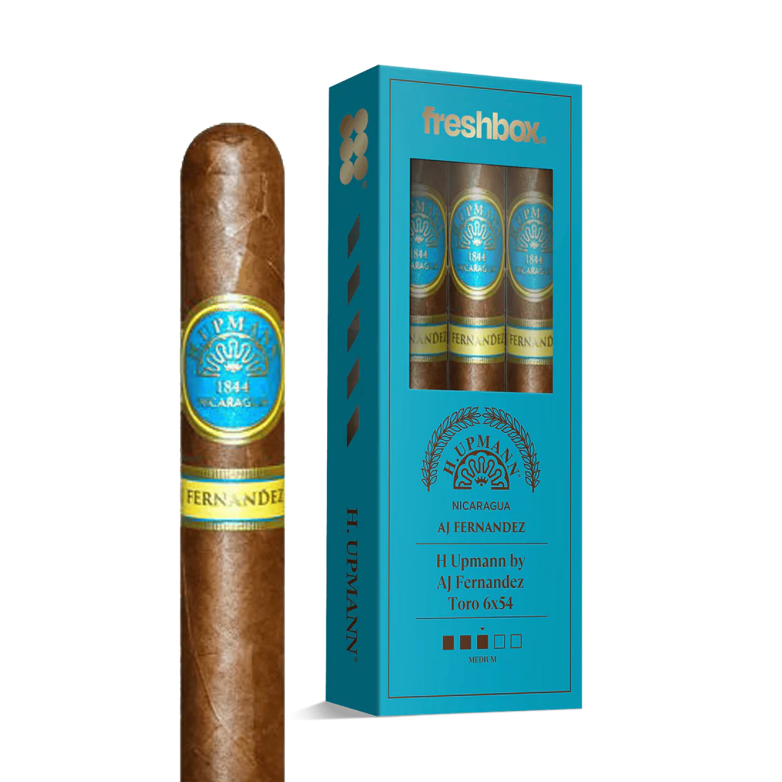 H Upmann by AJ Fernandez Toro 6x54 FreshBox Cigars - 3pk - 6ct