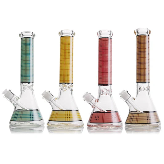 WP - 10" Checkers Art Beaker - Asst