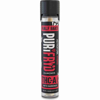 Half Bak'd PuriFry'd THC-A Diamond Prerolls | 20ct