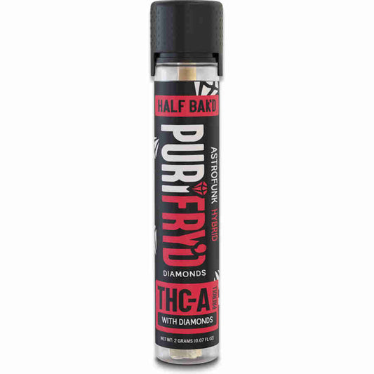 Half Bak'd PuriFry'd THC-A Diamond Prerolls | 20ct