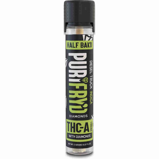Half Bak'd PuriFry'd THC-A Diamond Prerolls | 20ct