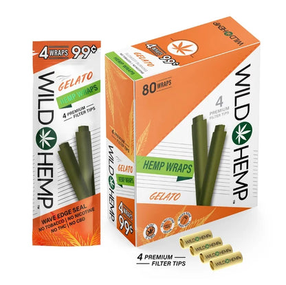 Wild Hemp Wraps $.99 - 4pk - 20ct