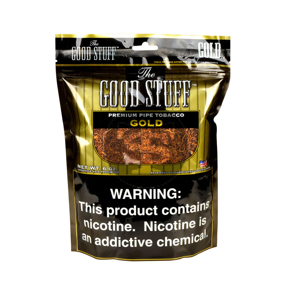 Good Stuff - Pipe Tobacco - Gold - 6oz [ 2547A ] +