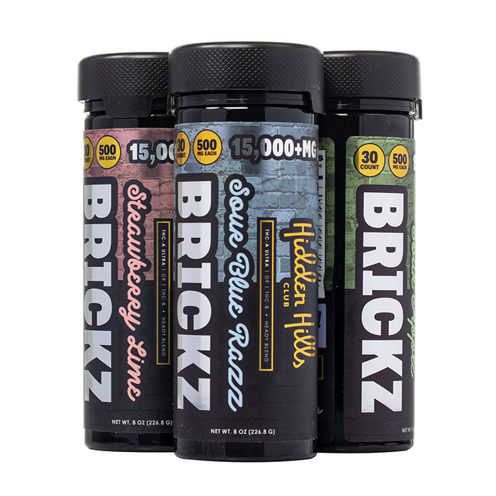 Hidden Hills Brickz Edibles | 15000mg | 6ct