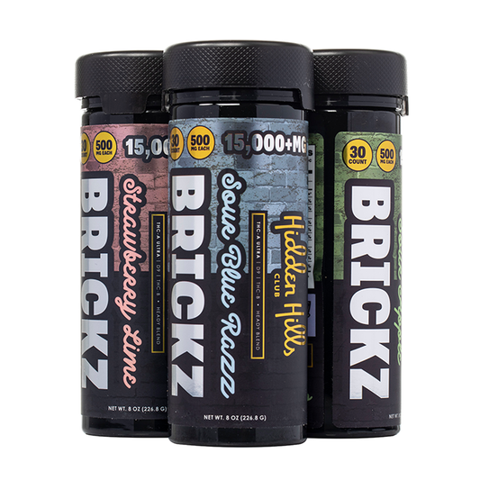 Hidden Hills Brickz Edibles | 15000mg | 6ct