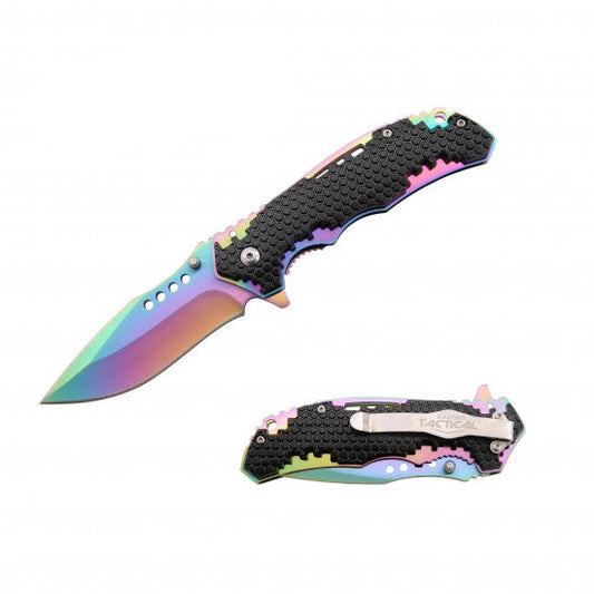 Razor Tactical - Premium Flip Knife [ RT-7090RB ]