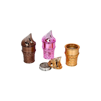 Grinders - 4pc Ice Cream Cones Design - 6ct [ #33 ]