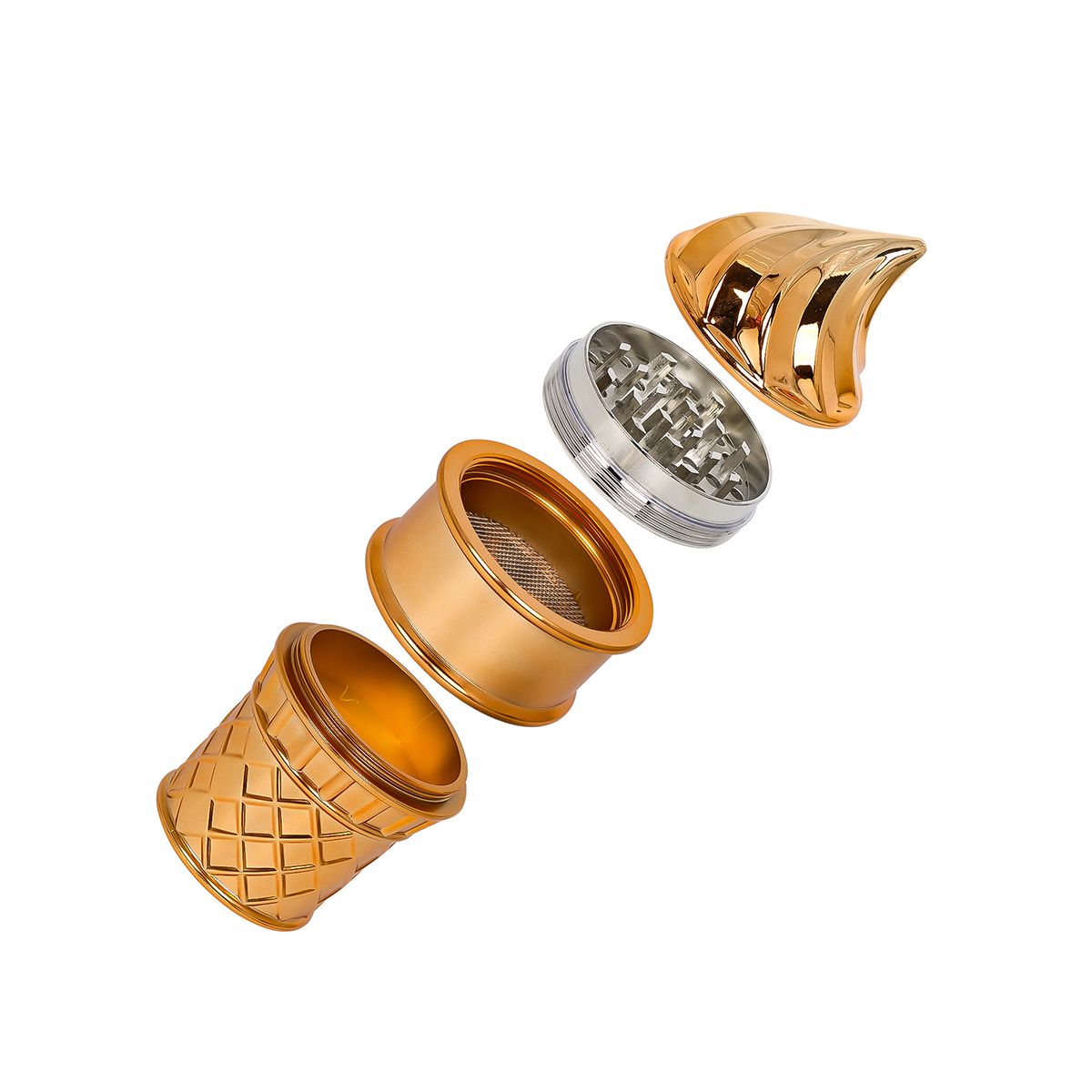 Grinders - 4pc Ice Cream Cones Design - 6ct [ #33 ]