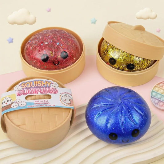 Squish Toy - 12ct - Dumpling Slow Rising