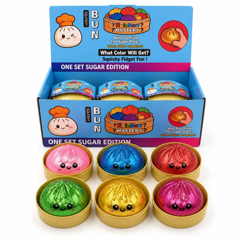 Squish Toy - 12ct - Dumpling Maltose