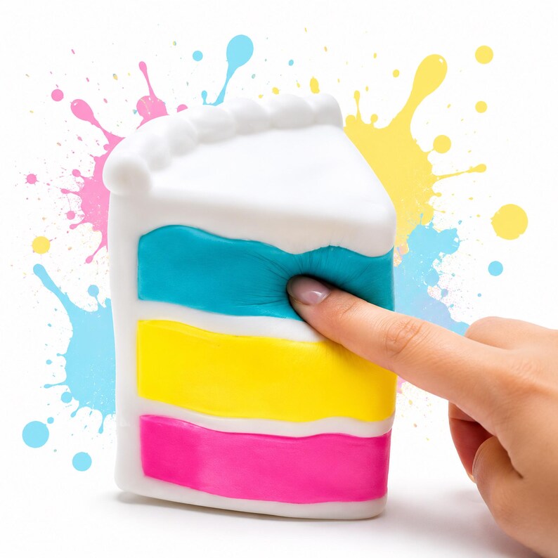 Squish Toy - Peace O' Cake
