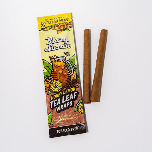 Blazy Susan - Vegan Natural Tea Leaf Wraps - 2pk - 25ct