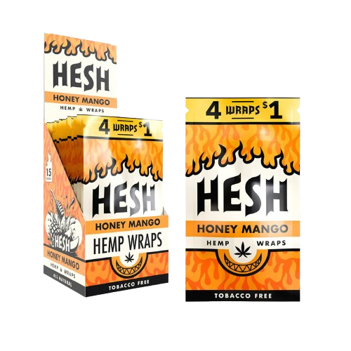 Hesh Hemp - Wraps 4pk - 15ct