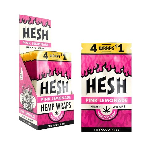 Hesh Hemp - Wraps 4pk - 15ct