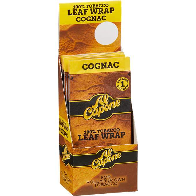 Al Capone - Leaf Wraps - Cognac - 18ct [ 2066B ]