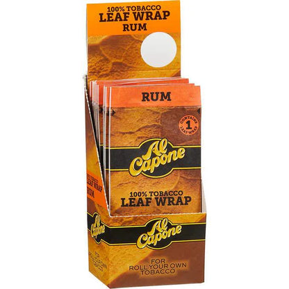 Al Capone - Leaf Wraps - Rum - 18ct [ 2066C ]