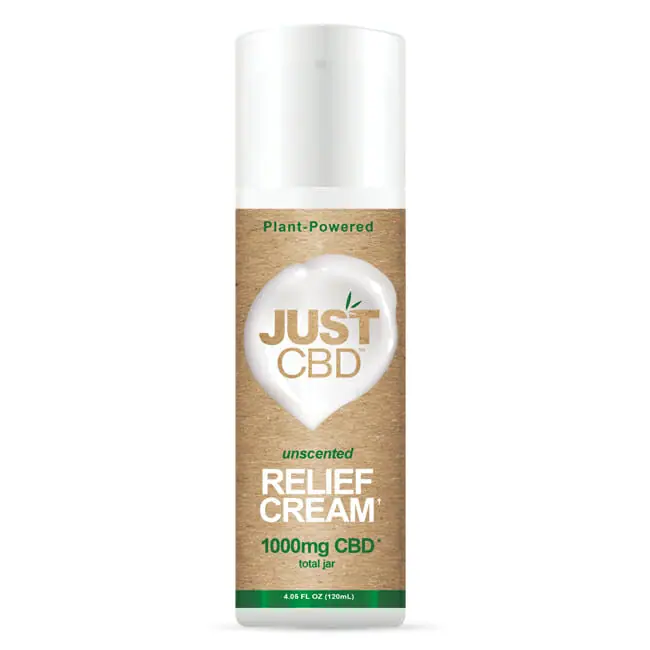 Just CBD - Topical - Airless Pump Relief Cream 100mg