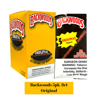 Backwoods - Cigars - 5pk - 8ct