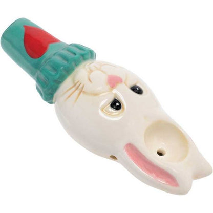 Wacky Bowlz - Ceramic Pipe - Fun Designs and Unique Shapes - 3.5"