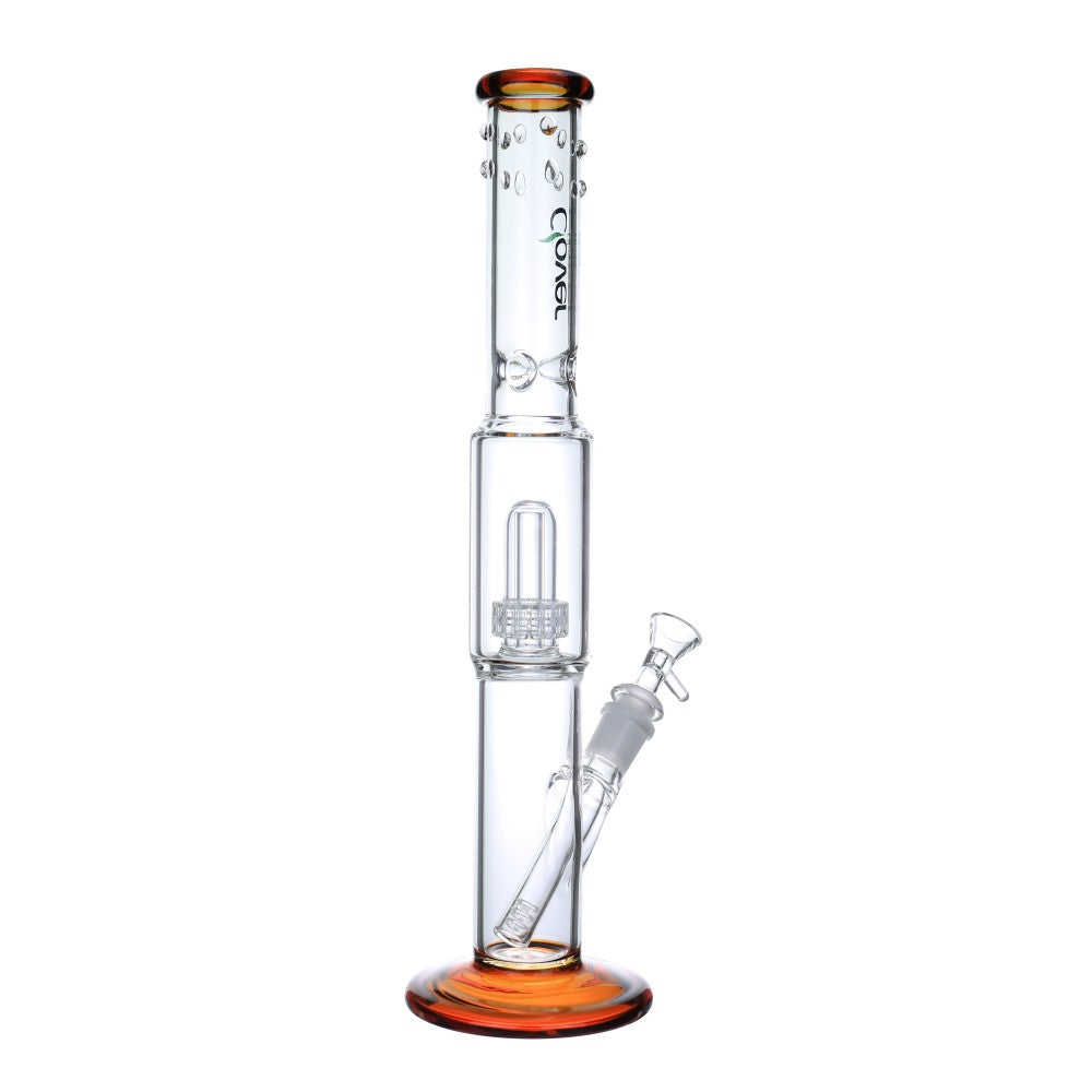 15" Clover Glass Matrix Perc Water Pipe