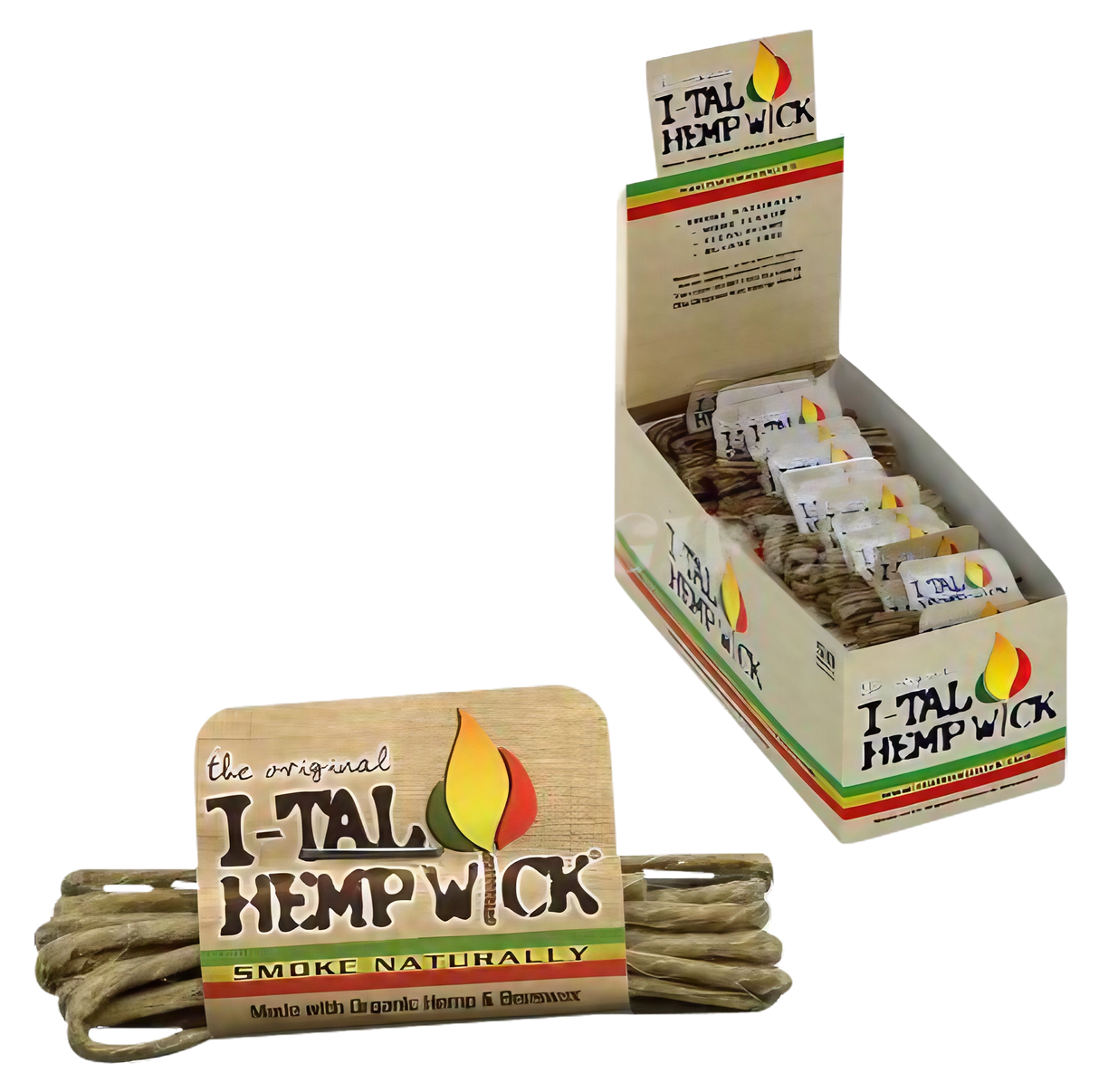 I-Tal - Hemp Wick - Small - 50ct