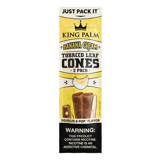 King Palm - Tobacco Leaf Cones - 2pk - 10ct