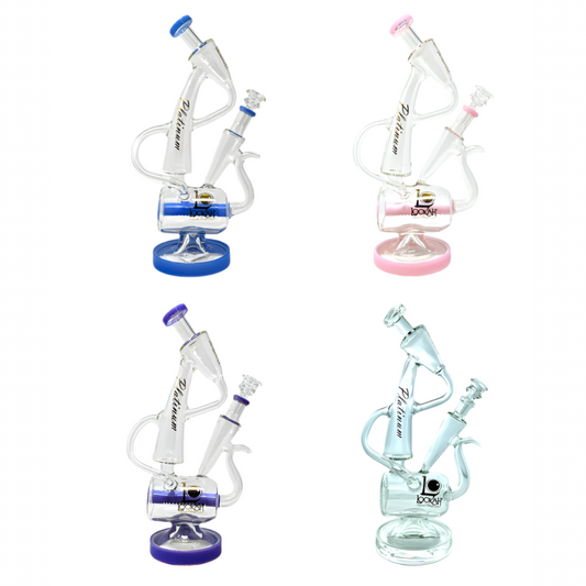 Lookah Inline Perc Unique Style Recycler 13"