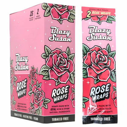 Blazy Susan - Rose Petal Wraps - 2pk - 25ct