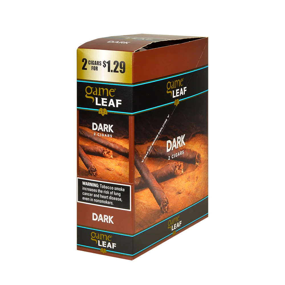 Game - Leaf Cigars - Black Raspberry - 2pk - 15ct