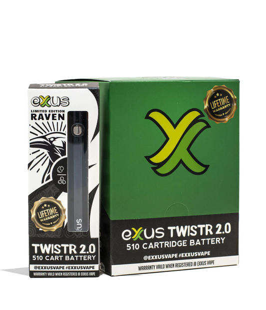 Exxus Twistr Cart Vaporizer 12Pk GMTL