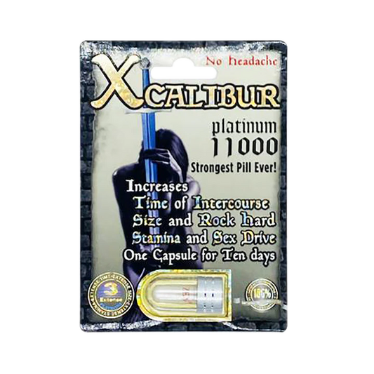 X Calibur - Enhancer - Platinum 11000 Capsule - 24ct