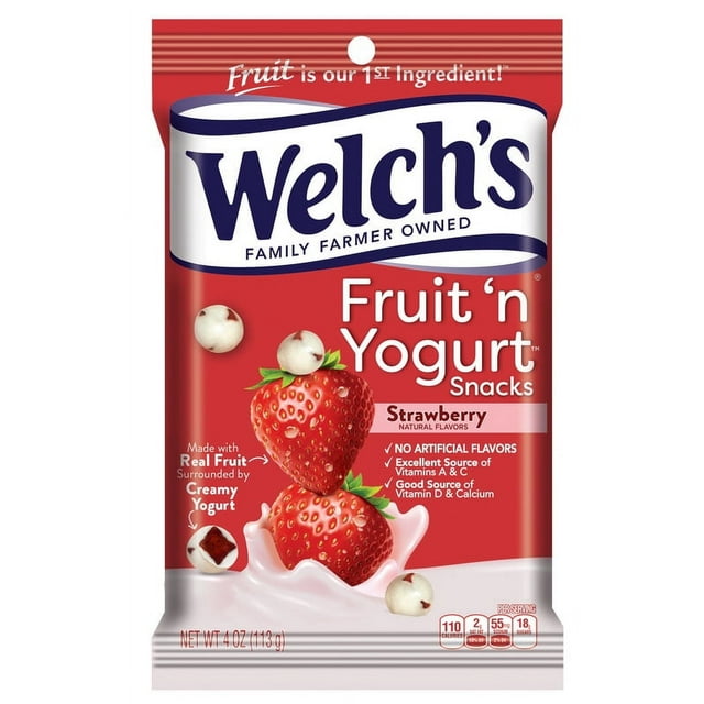 Welch's - Fruit n Yogurt - Strawberry - 4oz