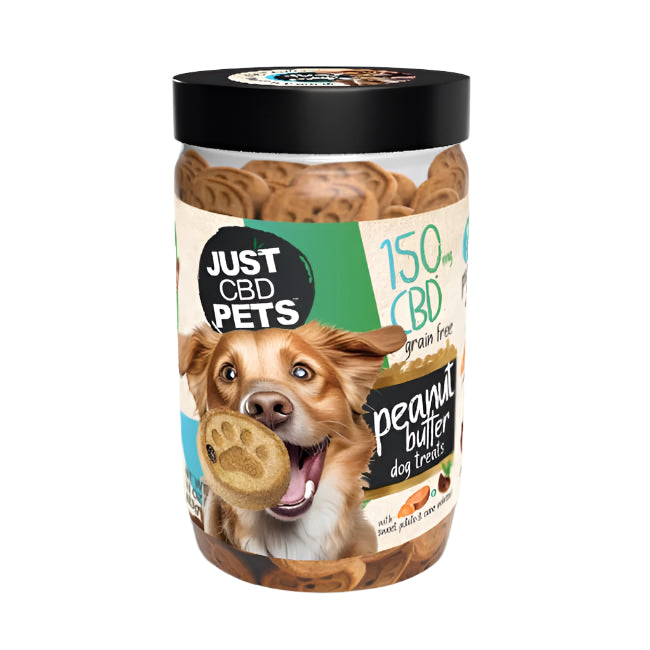 Just CBD - Pet Treats - Peanut Butter - Large