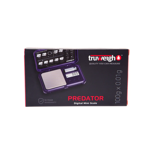 Truweigh - Scale - Predator - 100g x 0.01g - Black / White