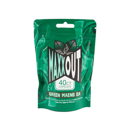 Maxx Out Kratom - Capsules - Green Maengda