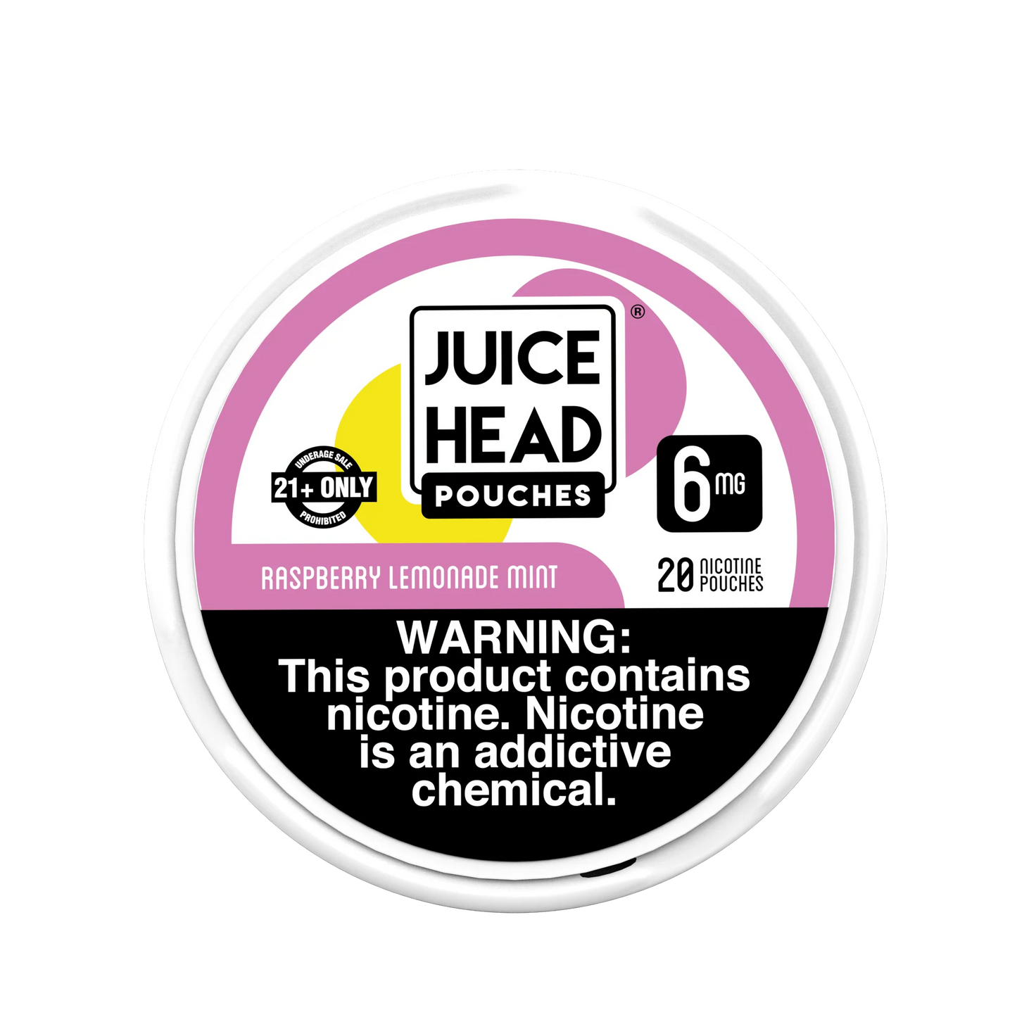 Juice Head - Nic Pouch - Blueberry Lemon - 6mg - 20pk - 5ct