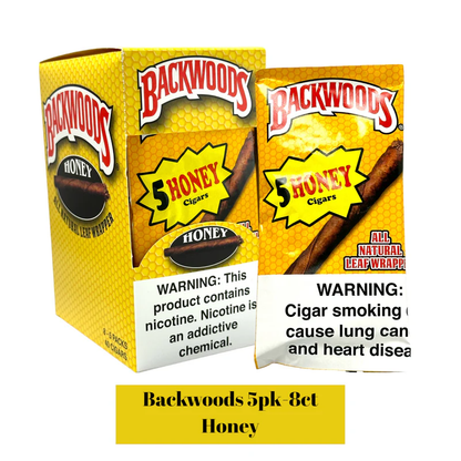 Backwoods - Cigars - 5pk - 8ct