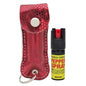 Jaguar - Pepper Spray Keychain - Red Snake - 1/2oz - CH-31