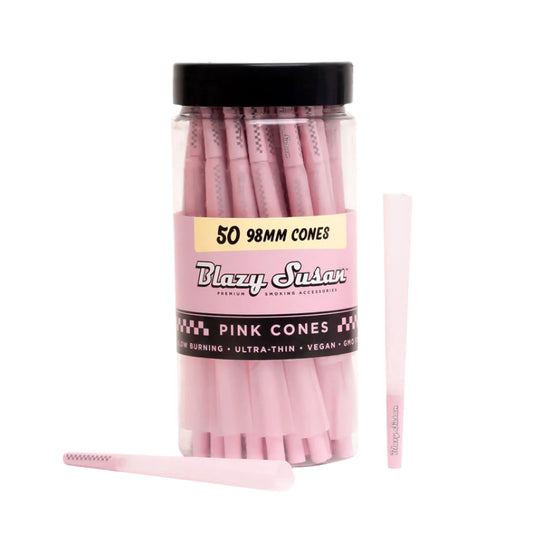 Blazy Susan - Cones - Pink - 98mm - 50ct