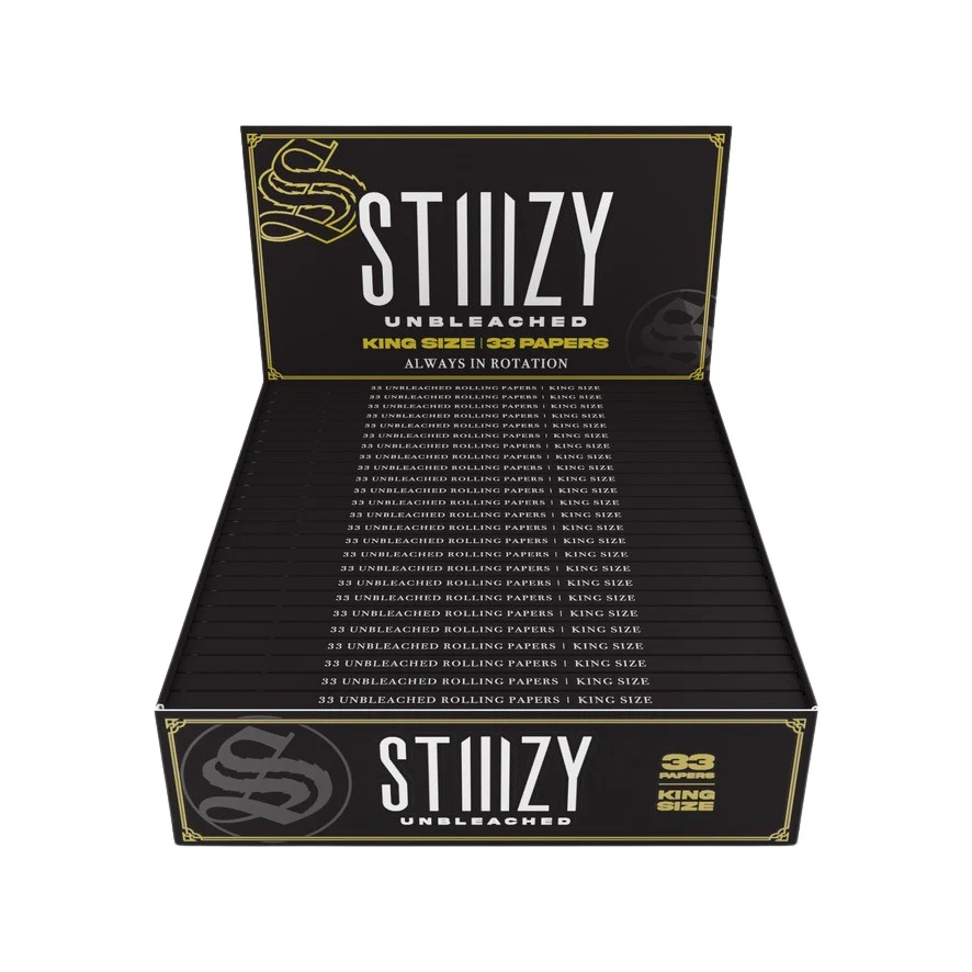 Stiiizy - Papers - Unbleached - 1 1/4 - 50ct