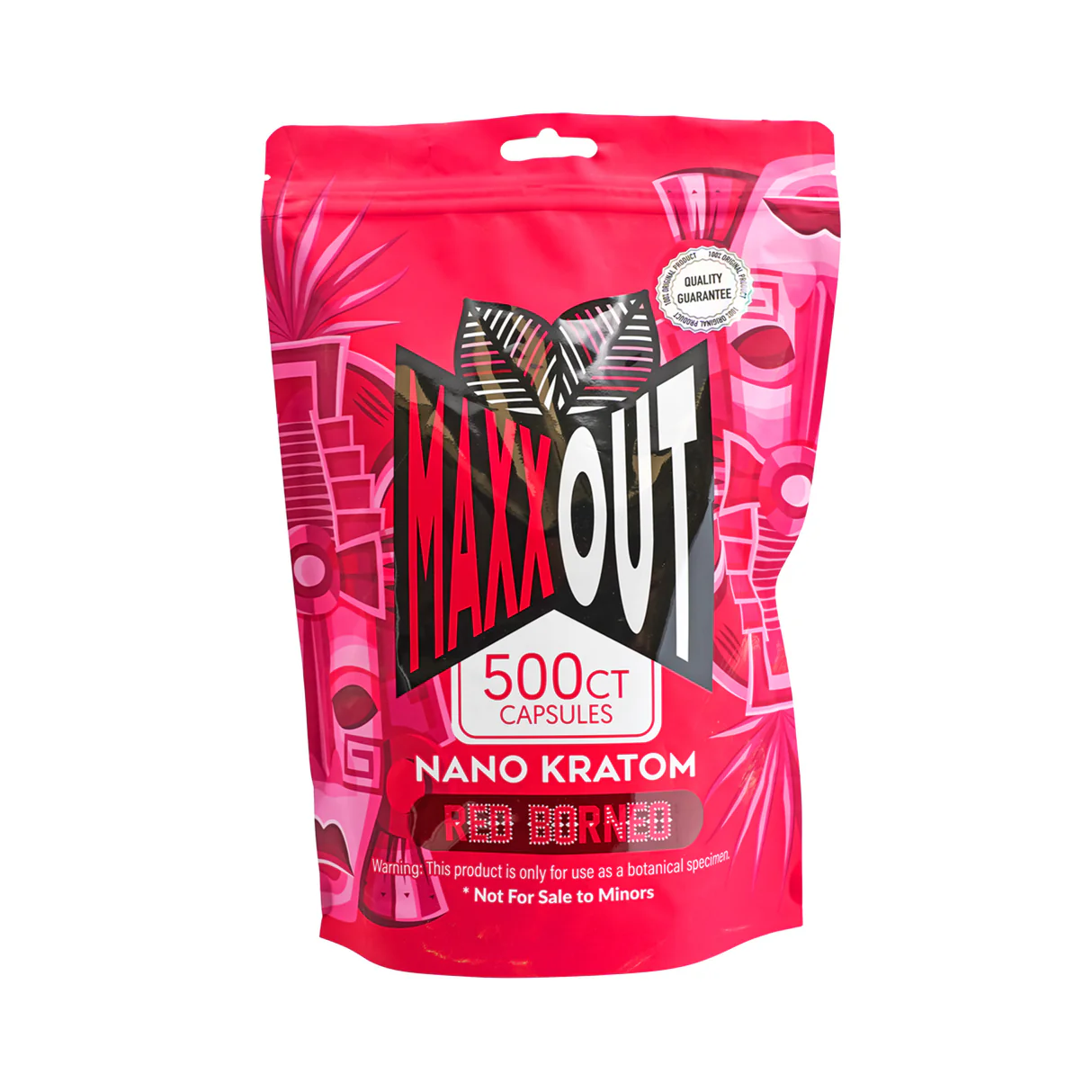 Maxx Out Kratom - Capsules - Red Borneo