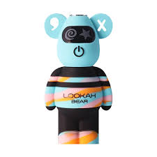 Lookah - Bear - 510 Battery - Blue Tie Dye