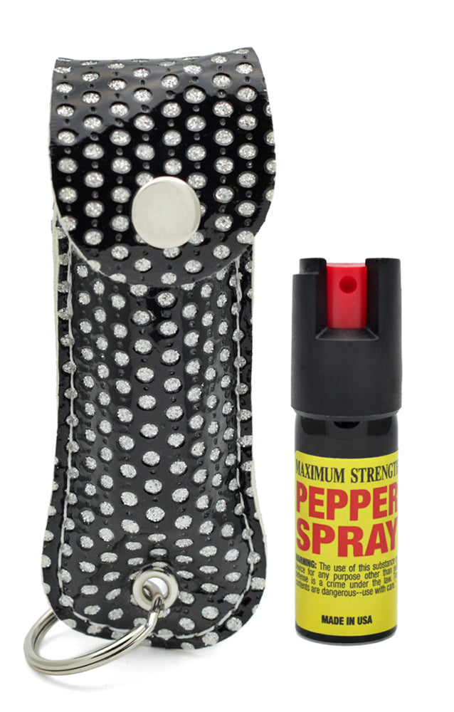 Stun Gun + Pepper Spray - Bling Options Available