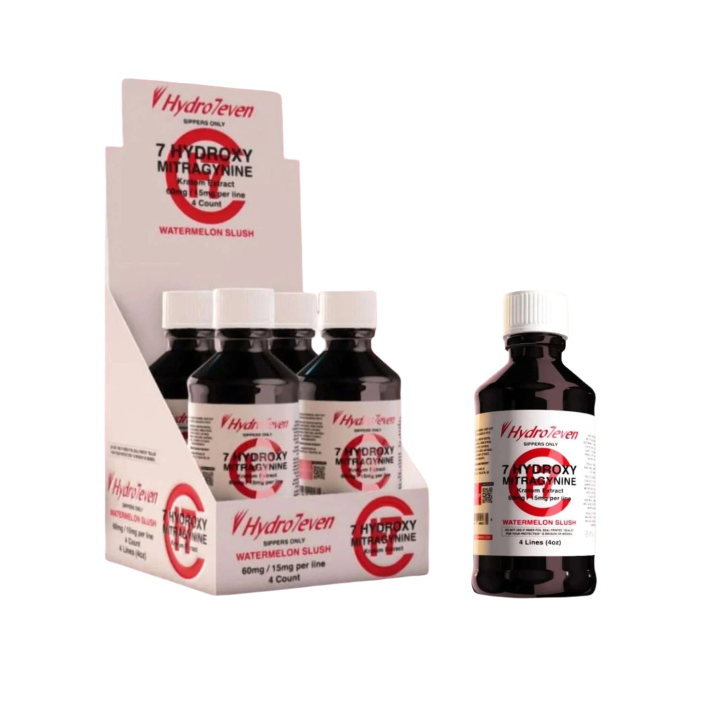 Hydro7even - 7-hydroxy Syrup - 60mg- 4oz