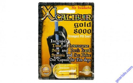 X Calibur - Enhancer - Gold 8000 Capsule - 24ct