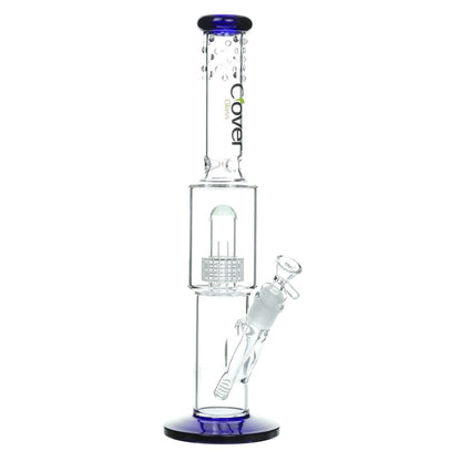 15" Clover Glass Matrix Perc Water Pipe