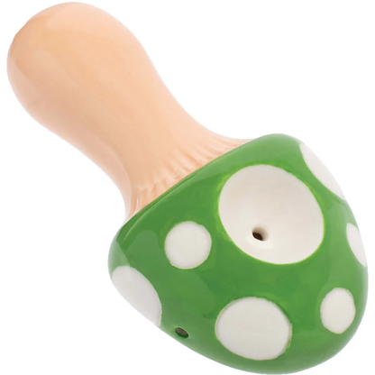 Wacky Bowlz - Ceramic Pipe - Fun Designs and Unique Shapes - 3.5"