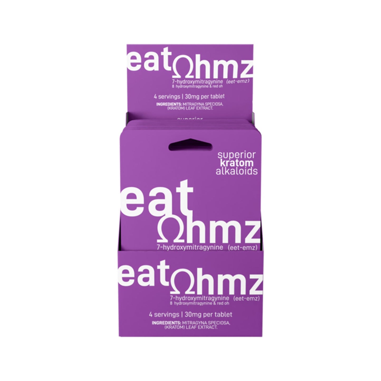 Eat Ohmz - 7-OH / 8-OH / Red-OH - Purple - 60mg - 2pk - 20ct