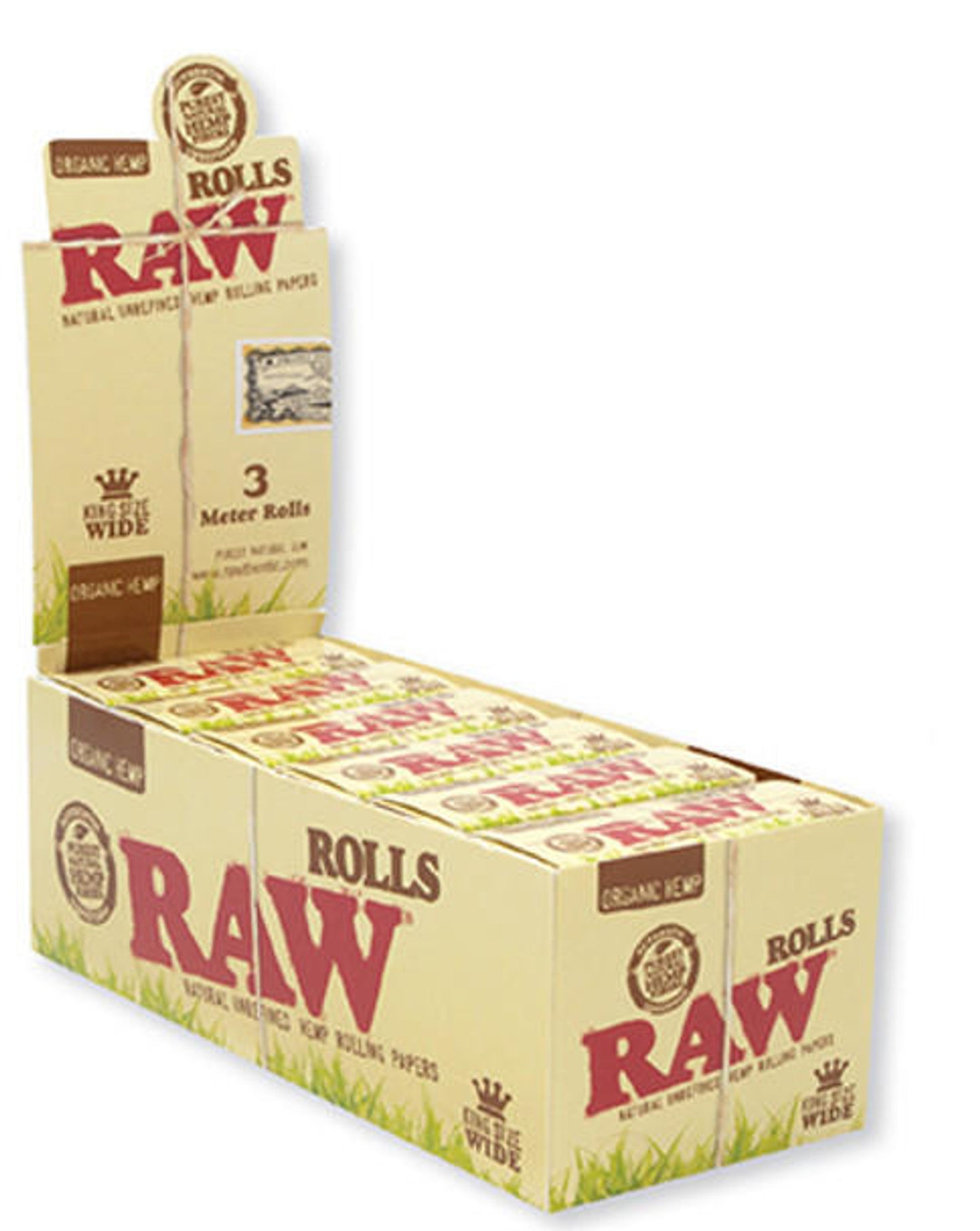 Raw Rolls King Size - 12ct